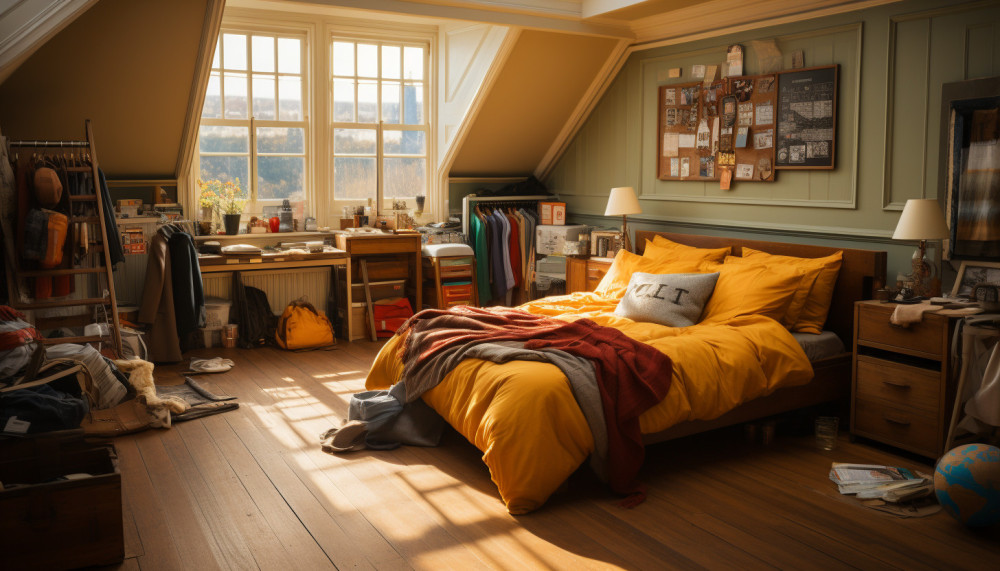 Wie halten Sie Ihr Zimmer sauber?